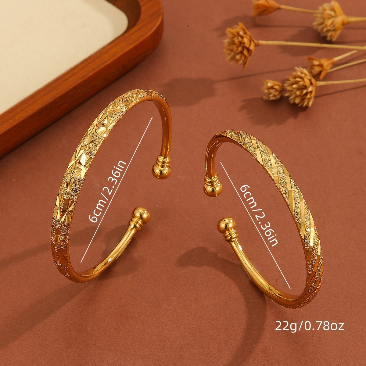 Vintage 18k Delicate Pattern Bracelet