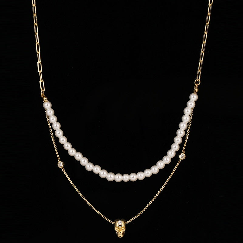 Punk Skull Necklace