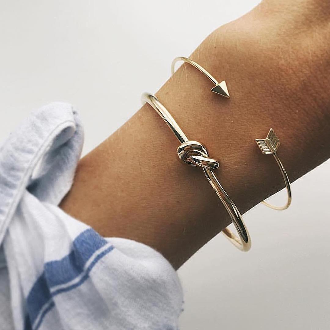 Vintage Arrow Knotted Bracelet