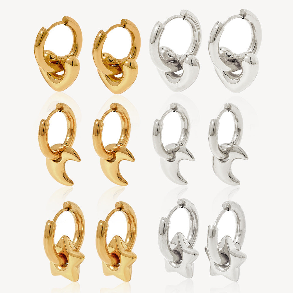 XINGX Glossy Earrings