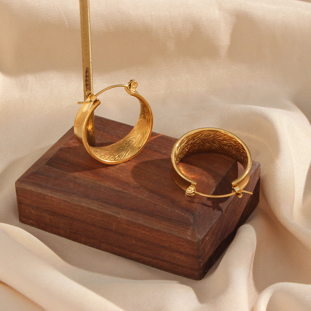 Gradient Gold Earrings