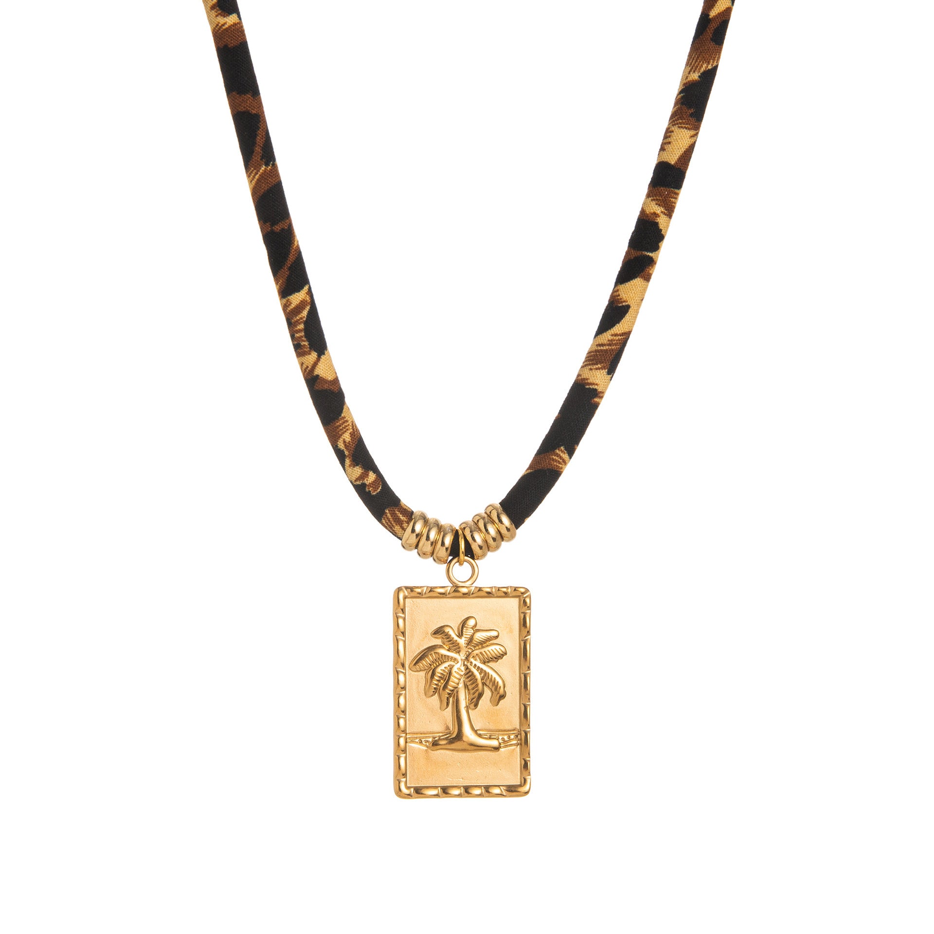 Leopard Pendant Necklace