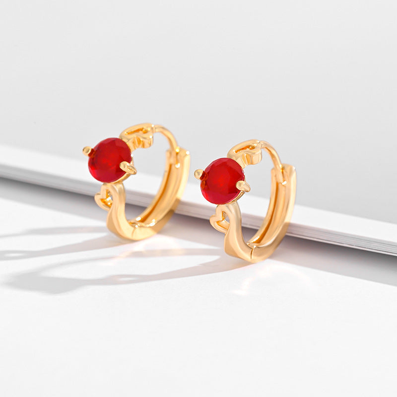 Multi-Style Zircon & Crystal Earrings
