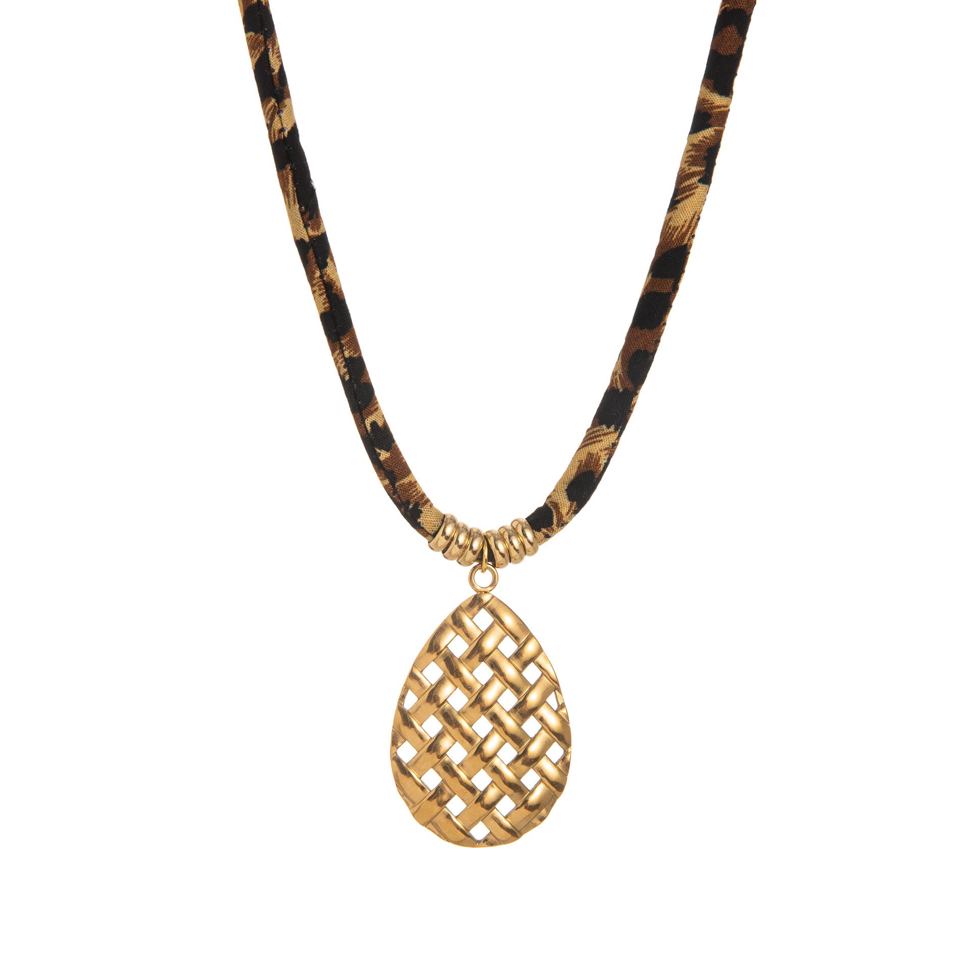 Leopard Pendant Necklace