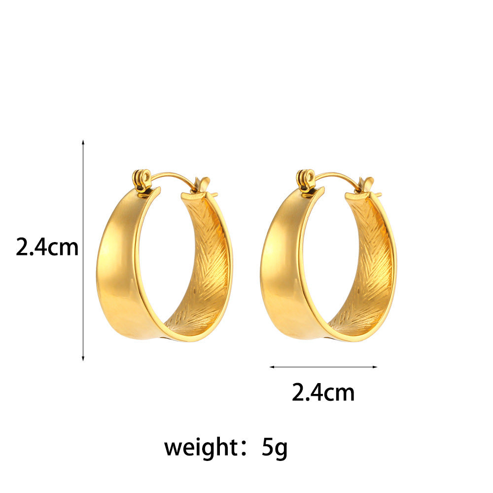 Gradient Gold Earrings
