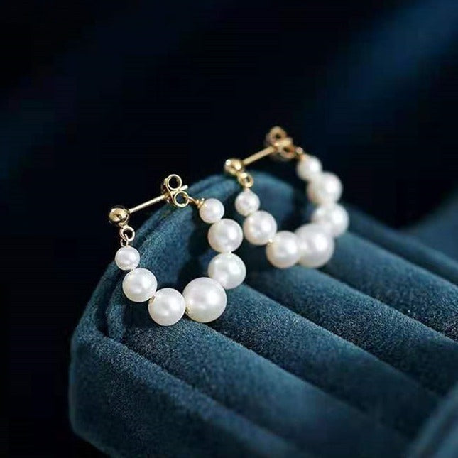 Sterling Silver Pearl Earrings
