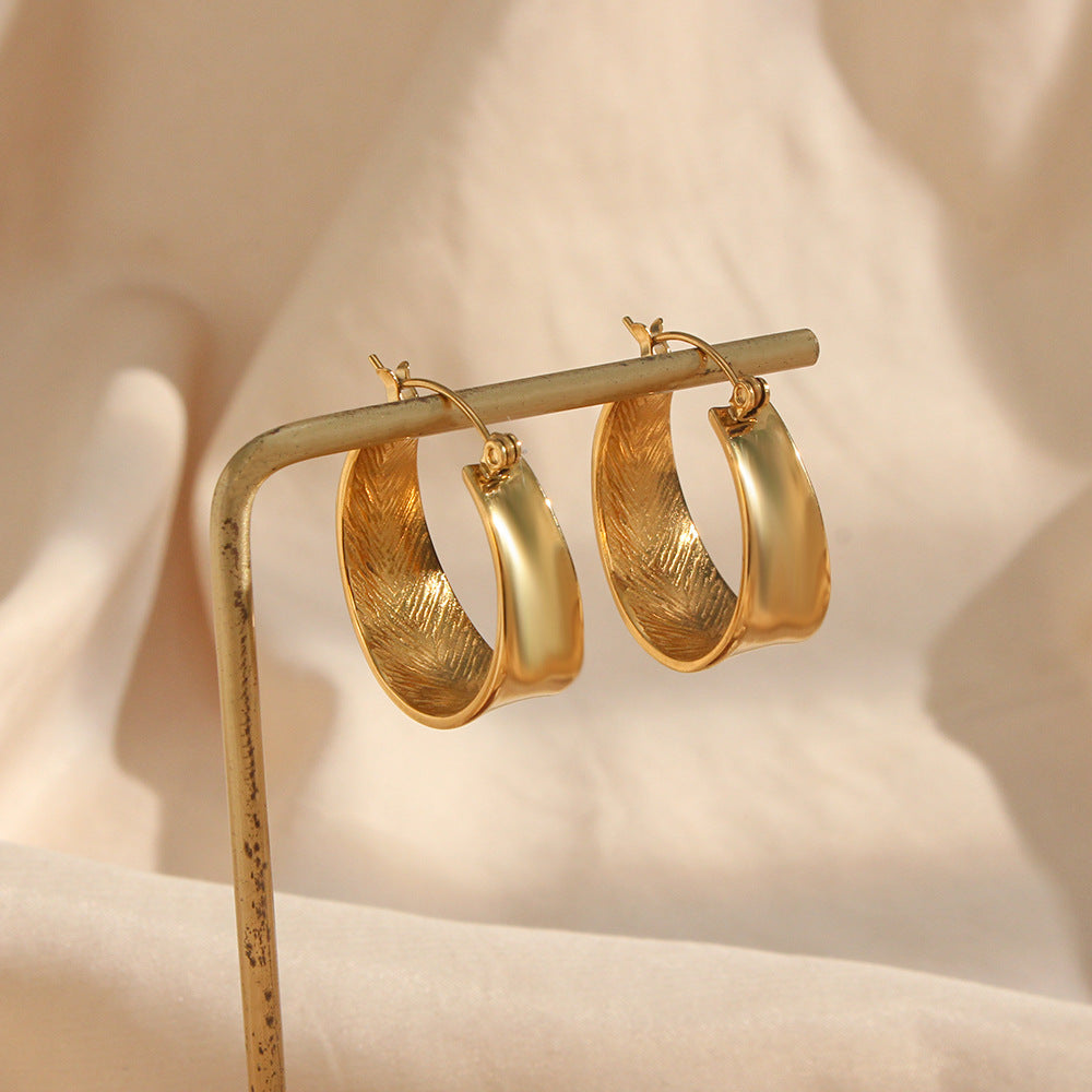 Gradient Gold Earrings