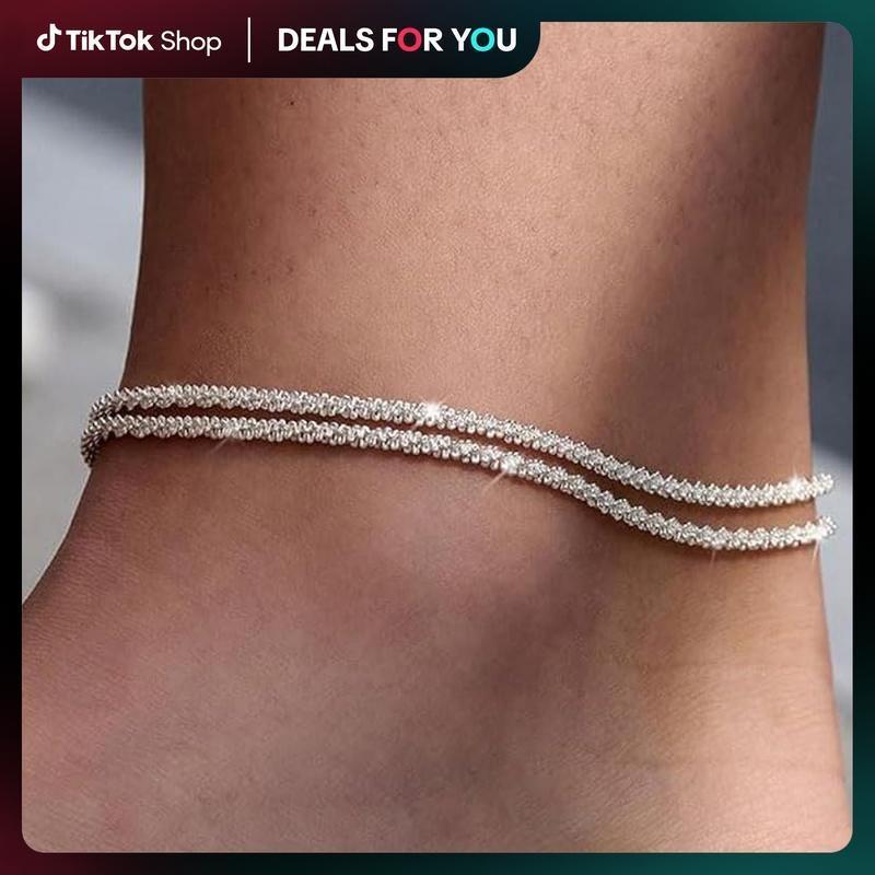 Ankle Bracelet Gold And Silver