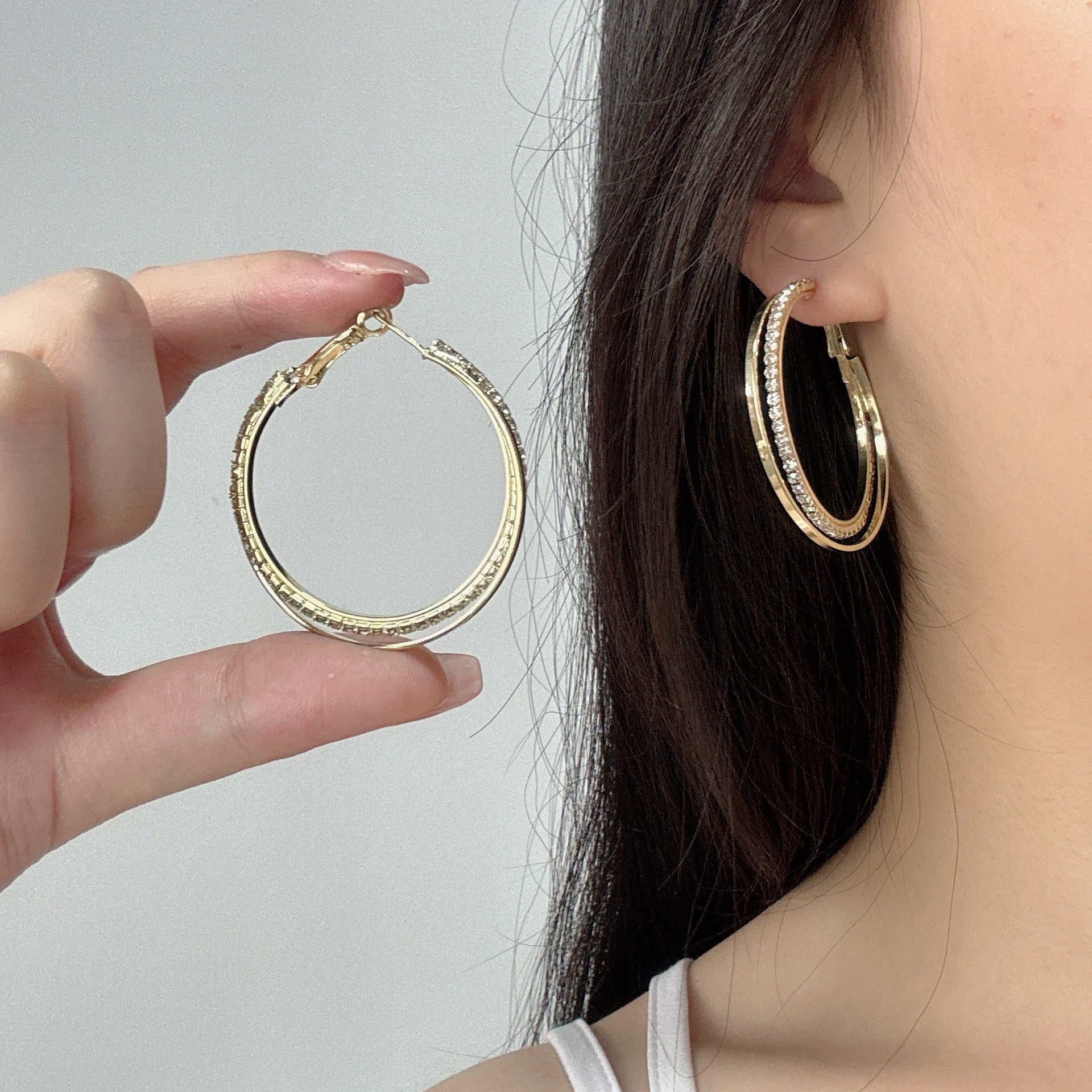 Minimalist Diamond Jewelry Set