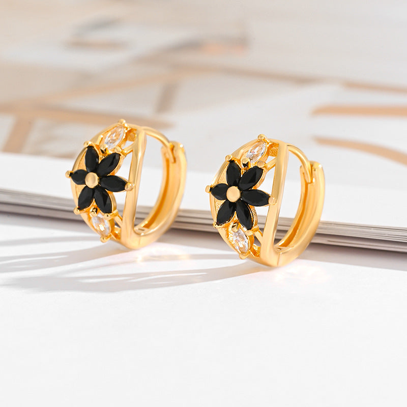 Multi-Style Zircon & Crystal Earrings