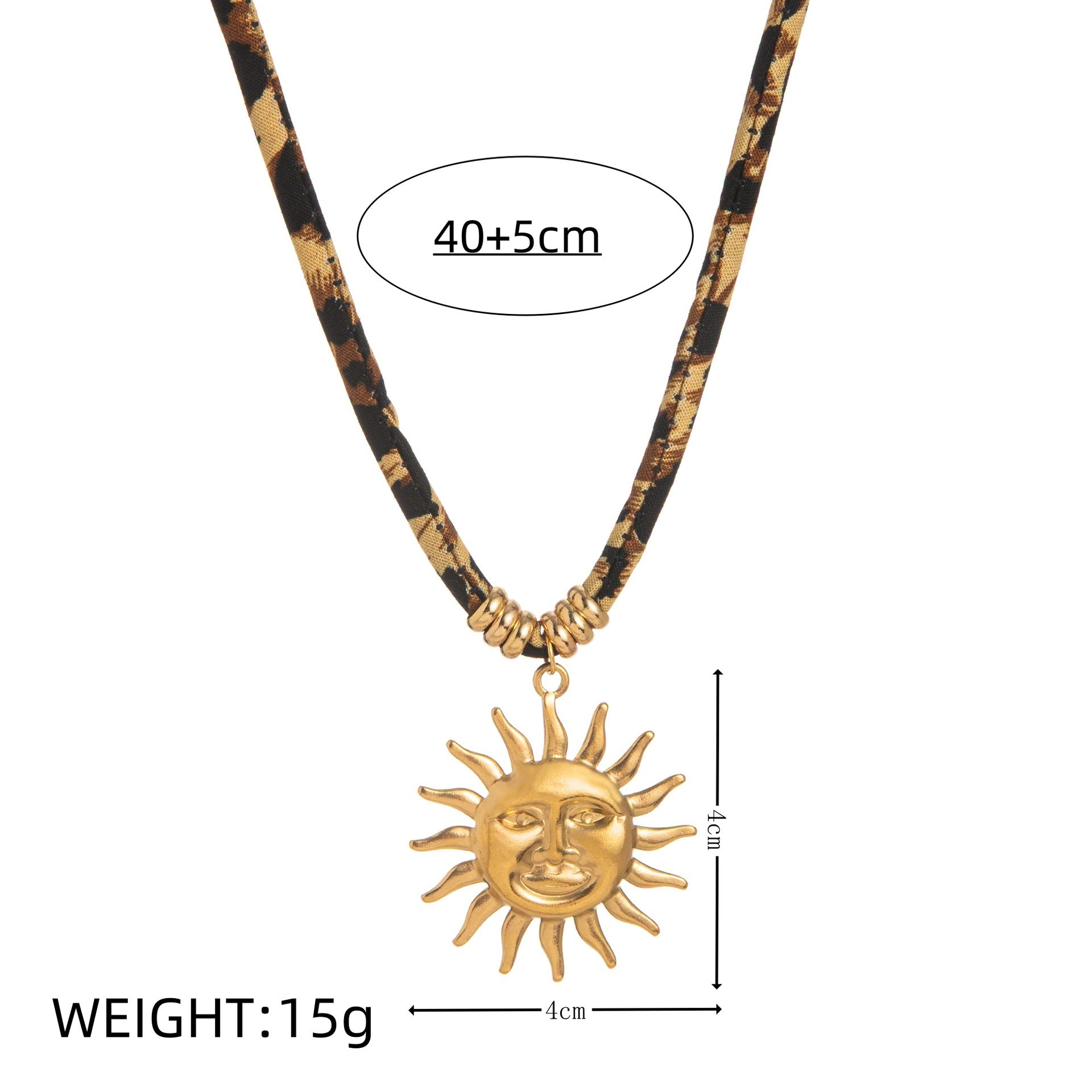 Leopard Pendant Necklace