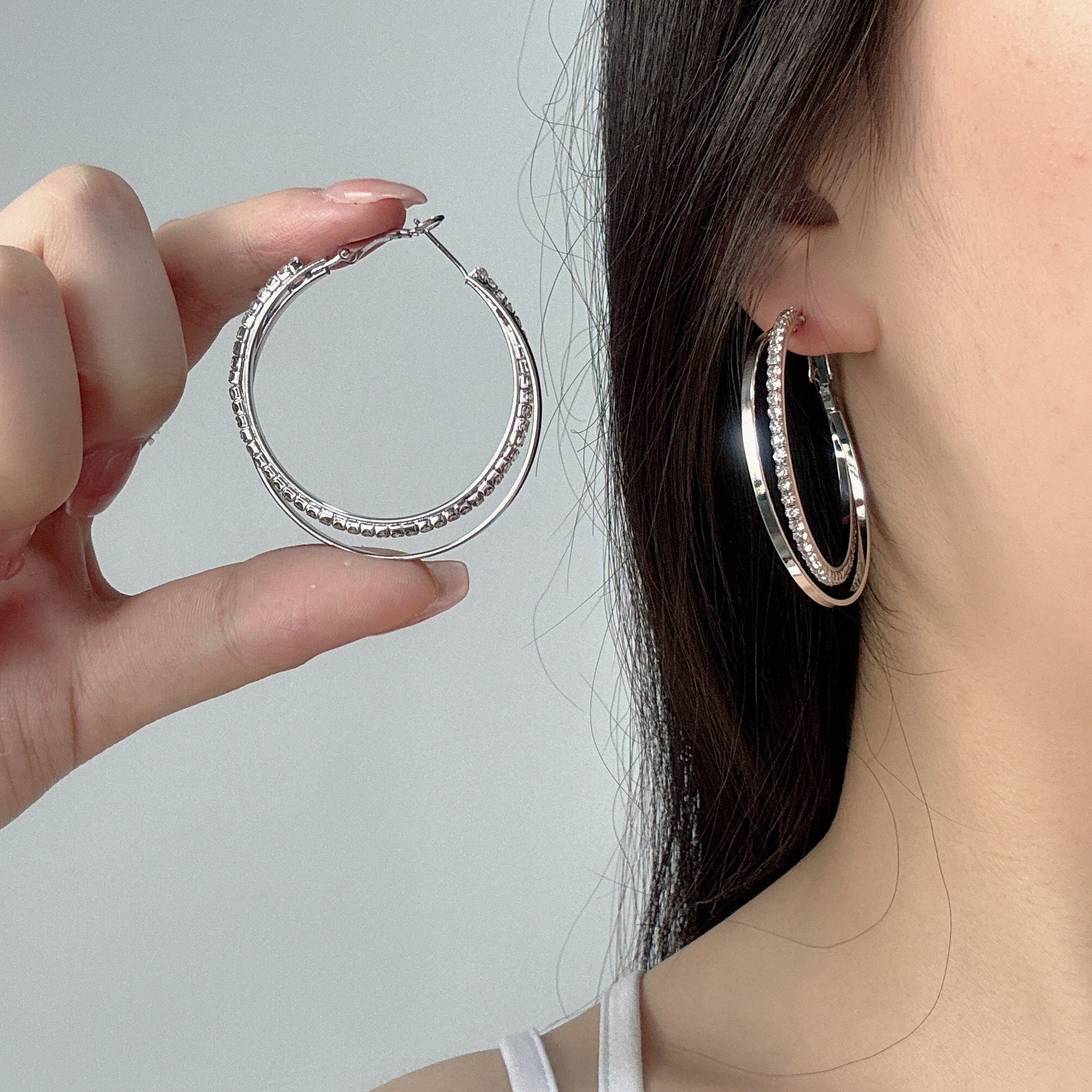 Minimalist Diamond Jewelry Set