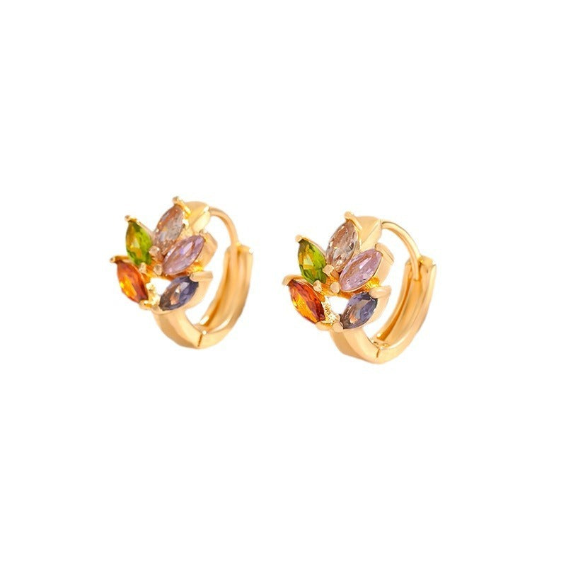 Multi-Style Zircon & Crystal Earrings